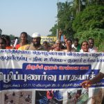 TLM during padhayatra(07-22 Nov-'13) to declare Puthirai Vannars as bonded labourers