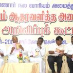 Co-convener with Bishops and other leaders at the Welfare Board Convention- Chennai 28.10.2009